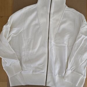 Maurices Ivory Zip-Up Jacket